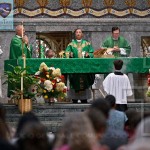 Celebración eucarística en el Santuario de Santa Isabel Ana Seton