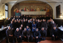 La Verna: The General Definitories on Retreat