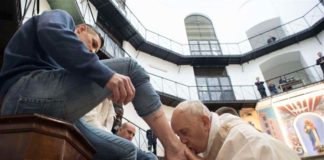 Roma: Il Papa in carcere