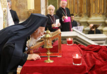 Rzym: patriarcha „spotyka” apostołów Bartolomeo