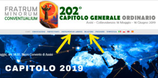 Novità nella pagina del Capitolo generale capgen2019