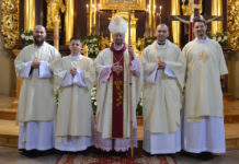 Łódź-Łagiewniki: un nuovo Presbitero e tre nuovi Diaconi Polonia
