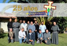 Cile: 25 anni di presenza conventuale Chile