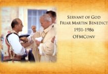 Servant of God Friar Martin BENEDICT, Priest (1931-1986) Martin Benedict
