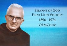 Servant of God Friar Léon VEUTHEY, Priest (1896-1974) Leon Veuthey OFMC Conv.
