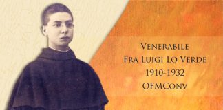 Venerabile Fra Luigi (Filippo) LO VERDE Chierico professo (1910-1932) LUIGI LO VERDE OFMConv