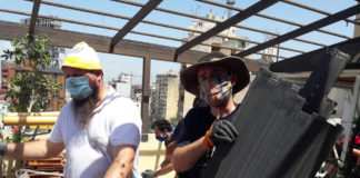 Lebanon: Franciscan Youth, Friars Rally to Clean Up Destruction from Beirut Blast Libano-Beirut