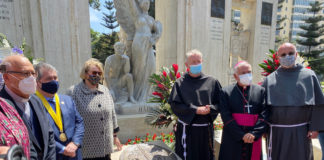 Conmemoración de los Beatos Mártires de Pariacoto en el Parque Polonia de Lima