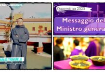 Breve messaggio quaresimale del Ministro generale Ministro generale
