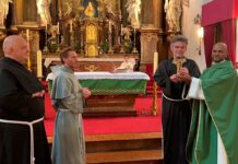 Las reliquias de los Beatos Zbigniew y Michał en Viena martiri, Vienna