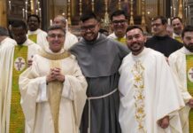 Solennità di San Francesco ai Santi XII Apostoli e Professione solenne Tomás Valerio ZEBALLO CABALLERO