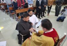 Ecuador: Professione solenne Oscar David GAÓN MARTÍNEZ