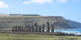 Repatriación de restos ancestrales sacados de Rapa Nui Ahu-Tongariki