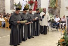 Messico: Professione semplice e Vestizione dei nuovi Novizi Messico