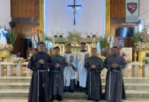 Filipinas: toma de hábito de los nuevos Novicios Filippine