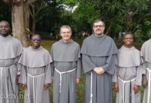 Ghana: Primera Profesión de votos Ghana
