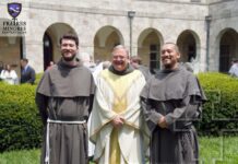 Two Franciscan Friars Make Their First Profession of Vows USA-OLA, First Profession of Vows