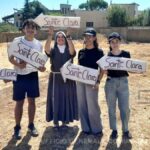 Rayaq: First Mass for the Feast of St. Clare at the Site of the New Poor Clare Monastery in Lebanon Libano