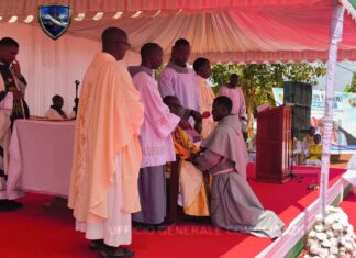 Tanzania: sei frati emettono la Professione solenne Tanzania