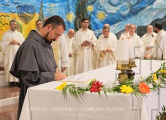 L’Aquila: Professione solenne di fra Mattia Mattia MOLINA OFMConv