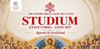 XXXIX Corso Studium del Dicastero delle Cause dei Santi – Anno 2027 Studium Vaticano 2027