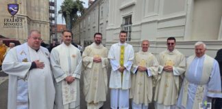 Croazia: Ordinazione diaconale di fra Sandi AŠČIĆ – «Prendi il largo con Cristo» Sandi AŠČIĆ OFMConv