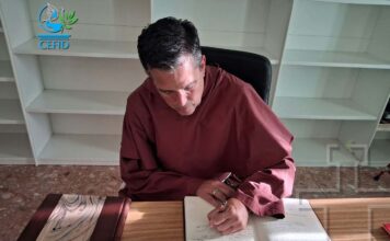 Assisi: Un ospite ecumenico al CEFID Dylan LITTLEFIELD